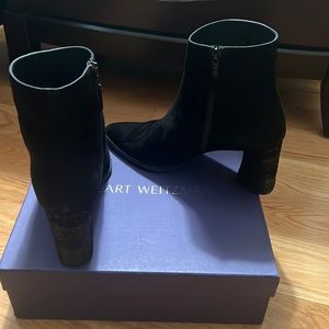 Stuart Weitzman suede ankle boots